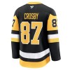 Pittsburgh Penguins Fanatics Premium Sidney Crosby 2024-25 Heim Schwarz Trikot - Herren